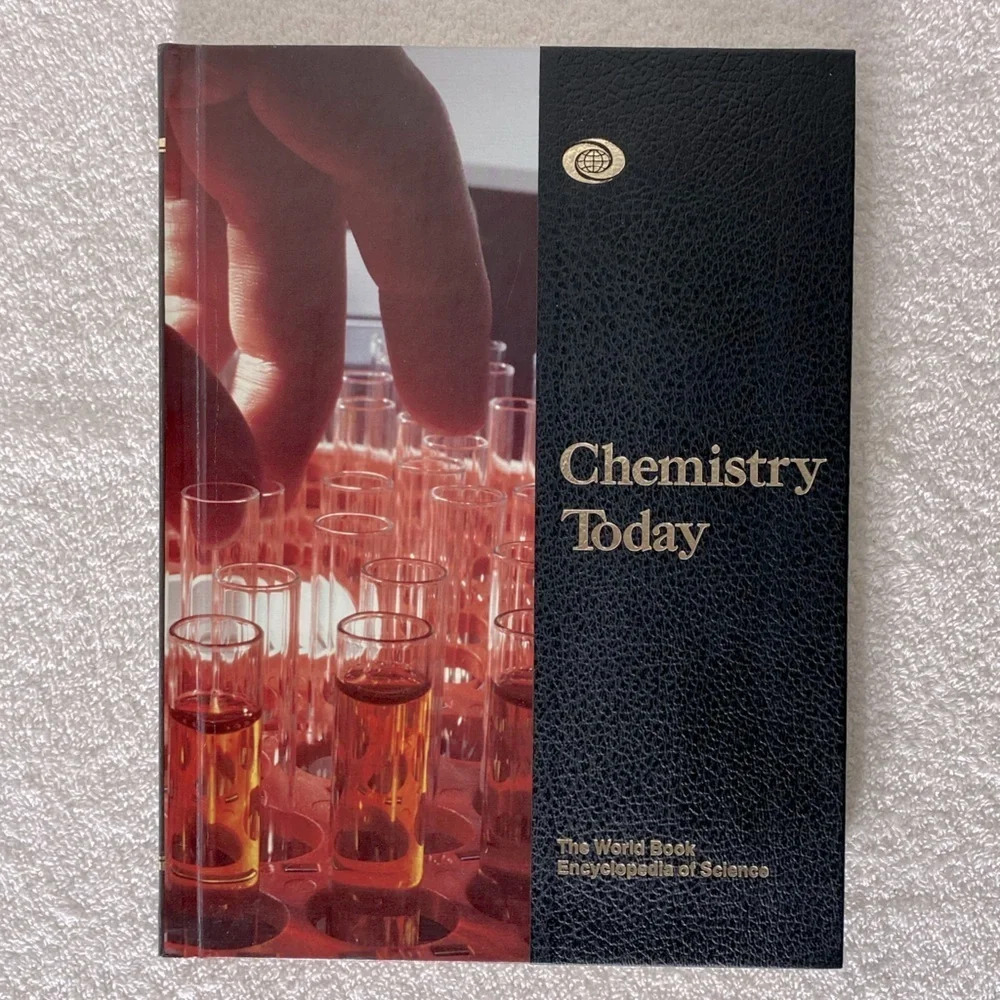 Vintage  Chemistry Today Hardcover The World Book Encyclopedia Of Science